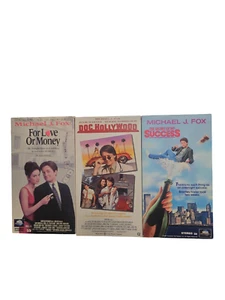 Michael J Fox movies Doc Hollywood, The Secret of my Success & For love or money - Picture 1 of 2