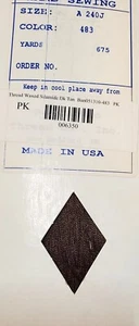 N.B.T FURRIER GEWACHSTES KNÄUEL zum Handnähen 675 Jahre Hergestellt in den USA - Dunk Hellbraun - Bild 1 von 5