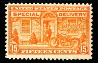 USAstamps Unused VF US 1925 Special Delivery Scott E13 OG MNH SCV $75 - Image 1 of 2