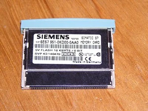 Siemens 6ES7951-0KD00-0AA0 E:02 S7-300 FLASH EPROM 16kB excellent condition - Imagen 1 de 3