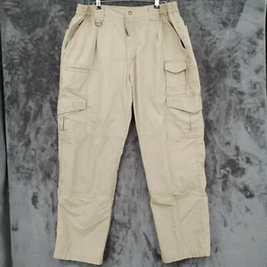 Propper Cargo Combat Tactical Pants Tan Ripstop Mens Size 40x32 Cotton Blend - Picture 1 of 12