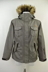 BERGANS OF NORWAY Women`s Ski Jacket Dermizax Recco System Hooded Coat Size M - Picture 1 of 17