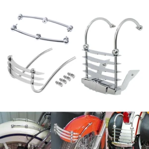 Rallador de queso para parachoques trasero Spear Trims apto para Harley Heritage Springer 97-03 EE. UU. - Imagen 1 de 9
