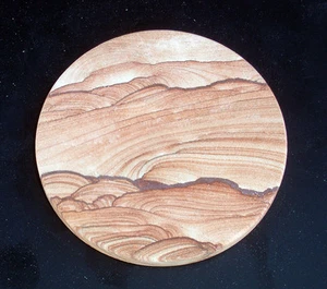 Western Lodge Cabin Decor Sedona Sandstone Coasters Set of 4 MADE IN THE USA - Picture 1 of 1