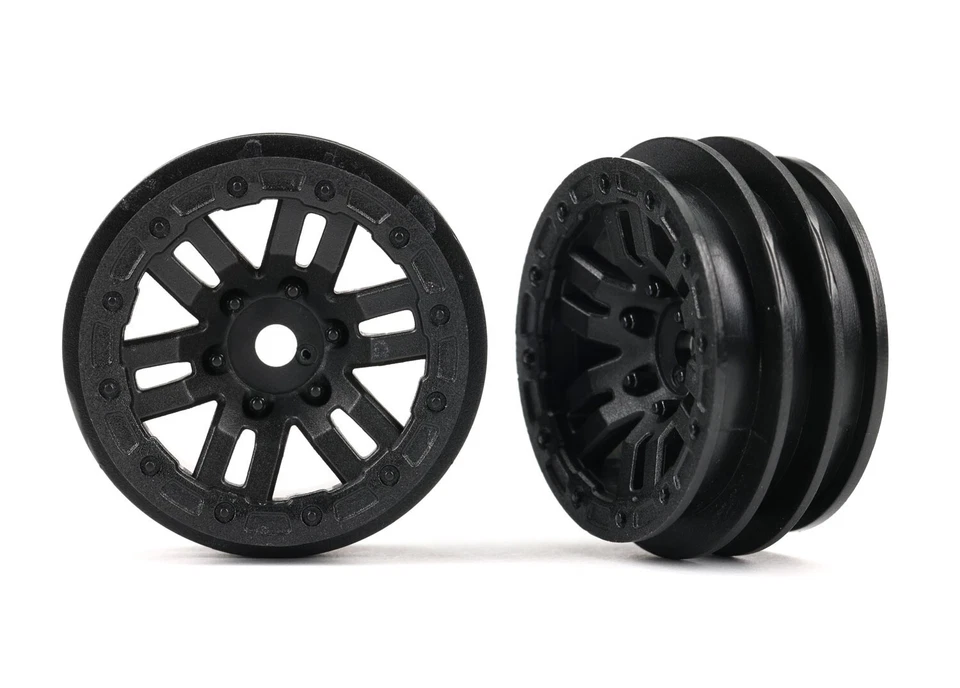 Aros Traxxas 1,0" (preto) (2) (TRX-4M) TRA9768 - Imagem 1 de 1