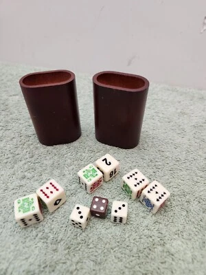 History Channel Club Civil War Chess Board Game REPLACEMEANT Dice & Shakers - Image 1 of 3