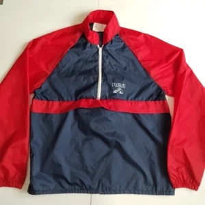 Vintage RCA Windbreaker Red  Blue Jacket Medium  - Picture 1 of 8