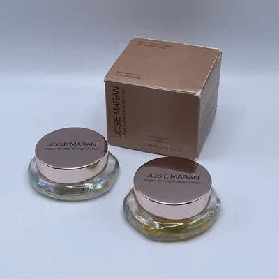Josie Maran Argan Crystal Energy Cream Dúo Pura Mandarina y Limón Puro LEER Foto 1 de 4