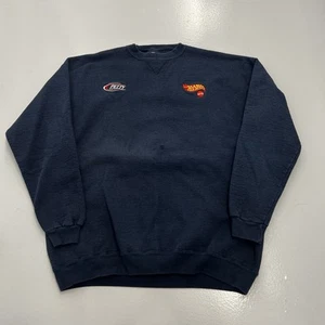 Vintage 90s NASCAR STP Petty Issued Pit Crew Hot Wheels Sweatshirt Mens 2XL *2 - Picture 1 of 11