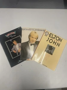 3 Notenhefte: Elton John + Richard Clayderman Konvolut - Bild 1 von 14