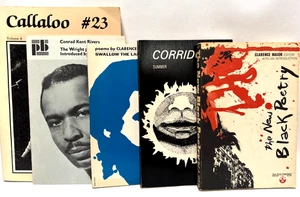 Konvolut 5 schwarze Gedichte Softcover Bücher 70er 80er Vintage Clarence Major - Bild 1 von 17