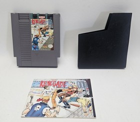 Renegade Nintendo NES Game Cartridge Instruction Manual