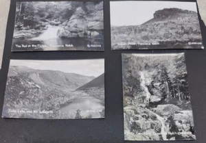 Vintage Antique Photo Lot X4 Franconia Crawford Notch Echo Lake Mt. Lafayette - Picture 1 of 7
