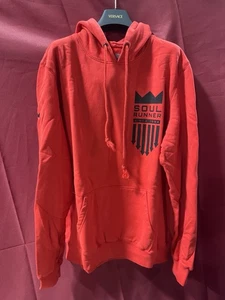Soul Runner von Tyreek Hill Herren EST. Premium Hoodie Rot Größe L 1994 Neu ohne Etikett - Bild 1 von 5