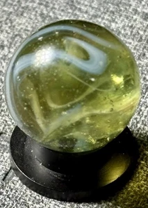 Vintage Schleierglas Drahtzug Marmor 0,62 Zoll NM - Bild 1 von 11