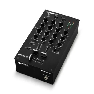 Gemini Audio Equipment MXR-01BT 2-Channel Professional Mixers Bluetooth Input DJ - Image 1 of 4