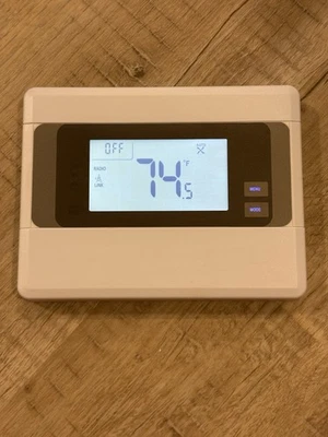 Radio Thermostat Z-Wave Communicating Touch Screen Thermostat CT100 - Image 1 of 3