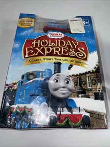 Thomas The Train & Friends Holiday Express New DVD w/ Christmas Train Toy 2009 - Imagen 1 de 9