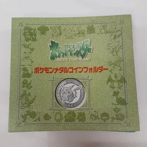 Pokémon Metall Münzordner, Meiji Molkereien, 84 Münzen, Orange 30, Sammeln! Pokémo - Bild 1 von 10