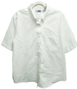 Cintas 20 Weiß Pocket Button Down Damen Kurzarm Oberteil - Bild 1 von 6