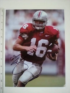 8,5 x 11" handsigniertes Foto QB. Craig Krenzel 2002 BCS National Championship - Bild 1 von 4