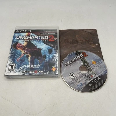 Uncharted 2: Among Thieves (PS3, PlayStation 3) completo en caja original con manual - probado - Imagen 1 de 4