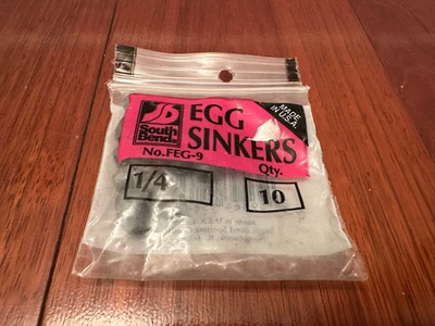South Bend Sinkers 1/4 cantidad,10 Foto 1 de 2