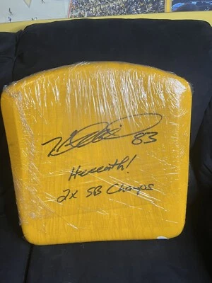Steelers Heath Miller Autographed & Inscribed Heinz Field Bottom With JSA - Image 1 of 2