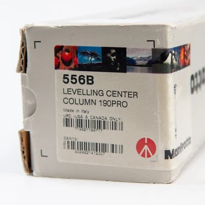 [NEW] Manfrotto 556B Leveling Center Column for 190 PRO Series Tripods - Image 1 of 2