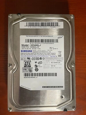 SAMSUNG HD400LJ 400GB HDD Used 400411FP821603 - Image 1 of 4