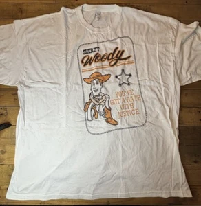 T-shirt Disney Pixar x M&O Gold Toy Story sceriffo Woody taglia 5XL stampa grafica - Foto 1 di 7