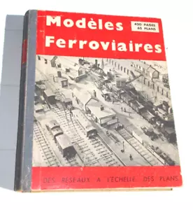 More details for &#039;modèles ferroviaires&#039;  hardback book - 1950&#039;s model rail magazines
