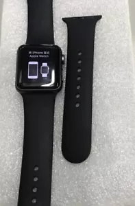 "APPLE WATCH-SERIE 3- ALUMINIO- 4G-38MM-GRIS/NEGRO ""Stock C"" (J 59) - Imagen 1 de 7