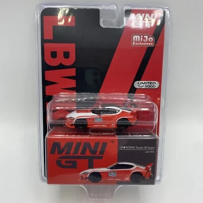 LBWORKS Toyota GR Supra 1:64 Scale Model - True Scale Miniatures MGT00290 - Image 1 of 2