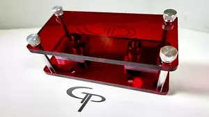 Soporte de bloque de fusibles ANL de un solo punto GP Car Audio estilo lengüeta rojo - Imagen 1 de 1