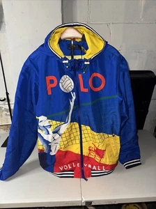 Chaqueta con Capucha Polo Ralph Lauren Para Hombre Multicolor Polo Voleibol Nueva con Etiquetas 298 $ - Imagen 1 de 5