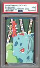 1999 Pokemon Blockbuster Bulbasaur Snap Smart Card PSA 9 Mint