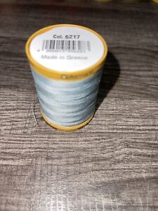 Gutermann Natural Cotton Thread Solids 876yd-Powder Blue, 800C-6217