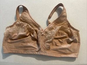 Glamorise #1064 Full-Figure Magic Lift Moisture Control Wireless Bra 42F NWOT - Picture 1 of 4