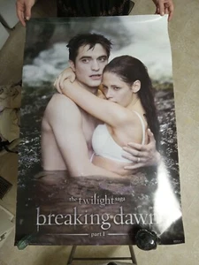 RARE Twilight Saga Breaking Dawn Part 1 2011 Original Movie Poster 27" x 40" - Picture 1 of 5