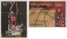 1999 Fleer Ultra WNBA Gold Medallion Edition Sheryl Swoopes #1G HOF