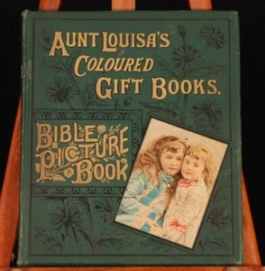 c1880 Aunt Louisa's Coloured Gift Books: BIBLE - Picture 1 of 11