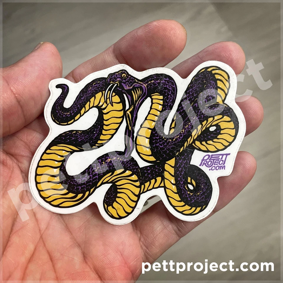 Kobe Bryant Black Mamba | Small Size Die Cut Vinyl Sticker Laptop Decal - Image 1 of 1