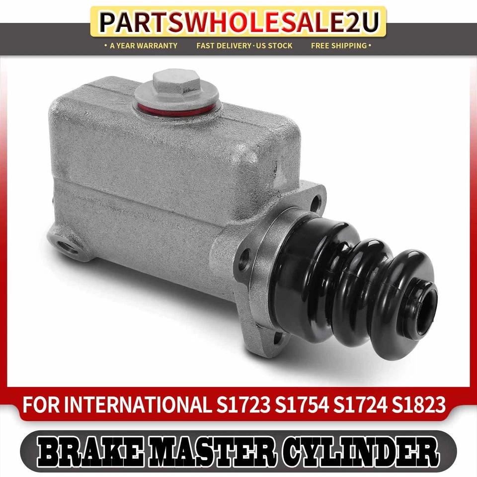 Cilindro maestro de freno para International Harvester S1723 80-83 S1724 S1853 81-83 Foto 1 de 4