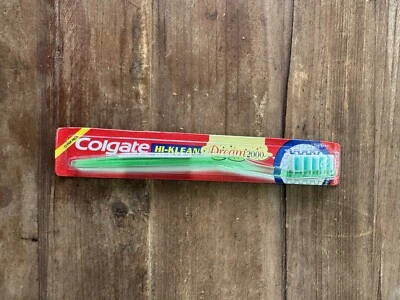 Vintage Colgate Hi-Klean Dream 2000 Toothbrush Full Head 1999 - Image 1 of 4