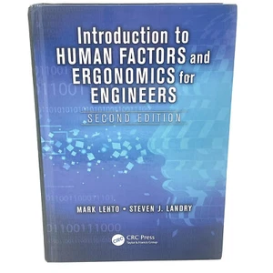 Introduction to Human Factors and Ergonomics for Engineers by Mark R Lehto 2nd - Imagen 1 de 12