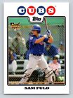 2008 Topps #96 Sam Fuld Chicago Cubs Rookie