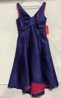 Carmen Marc Valvo настоя высоты низкого платье трапециевидные карманы стильный новый с Ярлыками размер 14 - Изображение 1 из 4