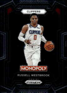 Russell Westbrook 2023-24 Panini Prizm Monopoly Base #38 NBA Clippers ID:94884