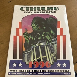 Cthulhu For President Call Of Cthulhu Why Settle For The Lesser Evil RPG New - Picture 1 of 12